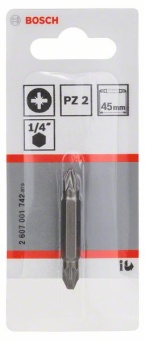 Набор из 3 двухсторонних насадок PZ2 PZ2 45 mm 2607001742